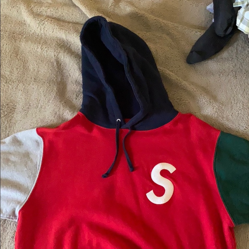 Supreme s logo hoodie